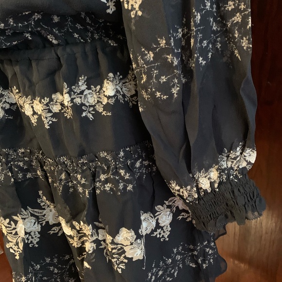 Joie silk large size tie waist dress - Picture 8 of 8